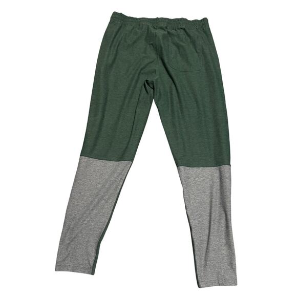 Outdoor Voices Joggers Green/Gray Colorblock | Men’s XL - Picture 3 of 4